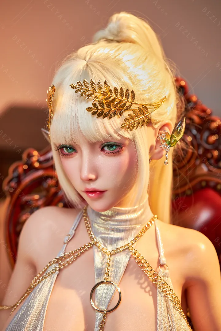 157cm (5ft2) คัพ K น้ำหนักเบา ซิลิโคน ตุ๊กตายาง หัวขยับกรามได้ Cyrtanthera